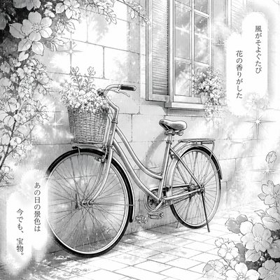 bicyle resting against a wall
