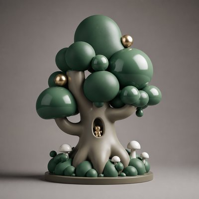 a tree in nature