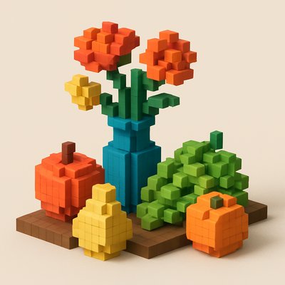 Blocky Art Style 3