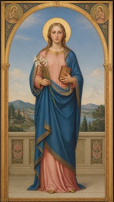 full-length portrait of an elegant figure