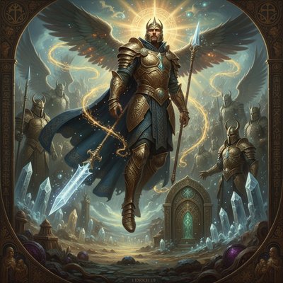 And behold! He comes with ten thousands of ⌈His⌉ holy ones (1 Enoch 1:9)