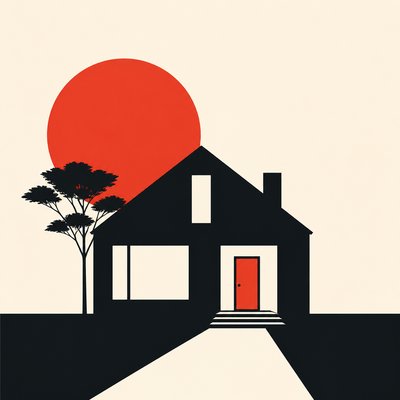 house with front view
