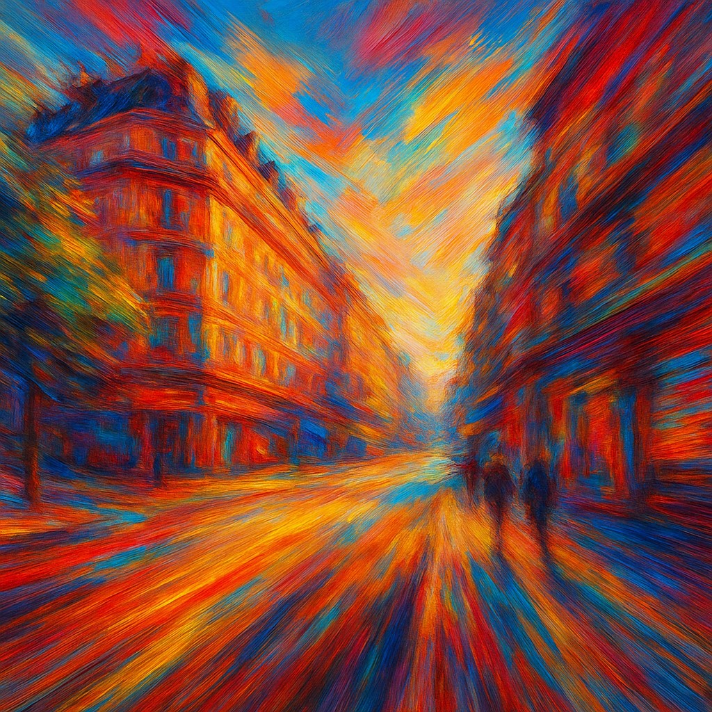 Motion Blur Impressionism Art Style Style Transfer Example