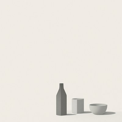 still life with everyday objects