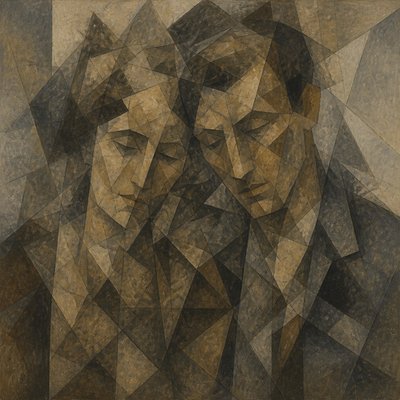 portrait of two people together