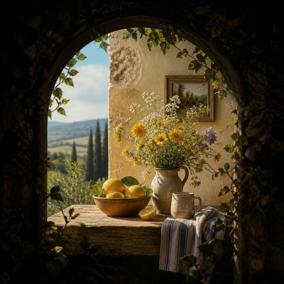 still life with everyday objects — Framing Art Style