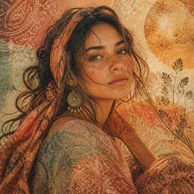 Bohemian Fashion Design example
