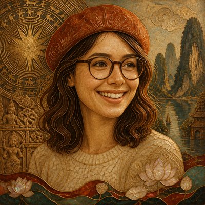 Vietnamese Art Style Style Transfer Example