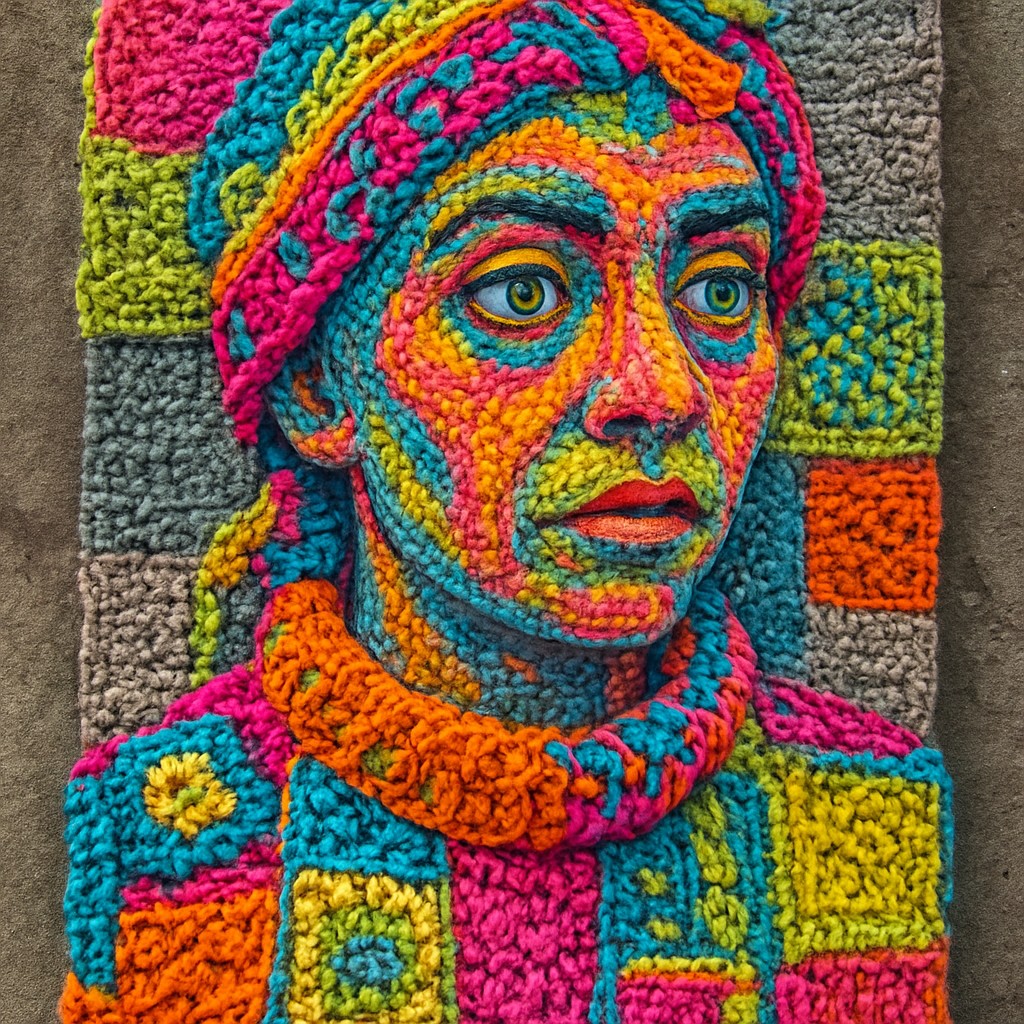 portrait of a person with expressive eyes