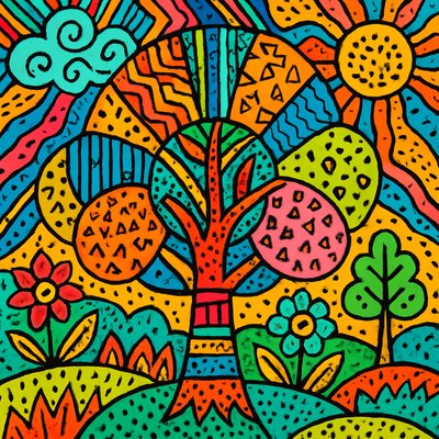 a tree in nature