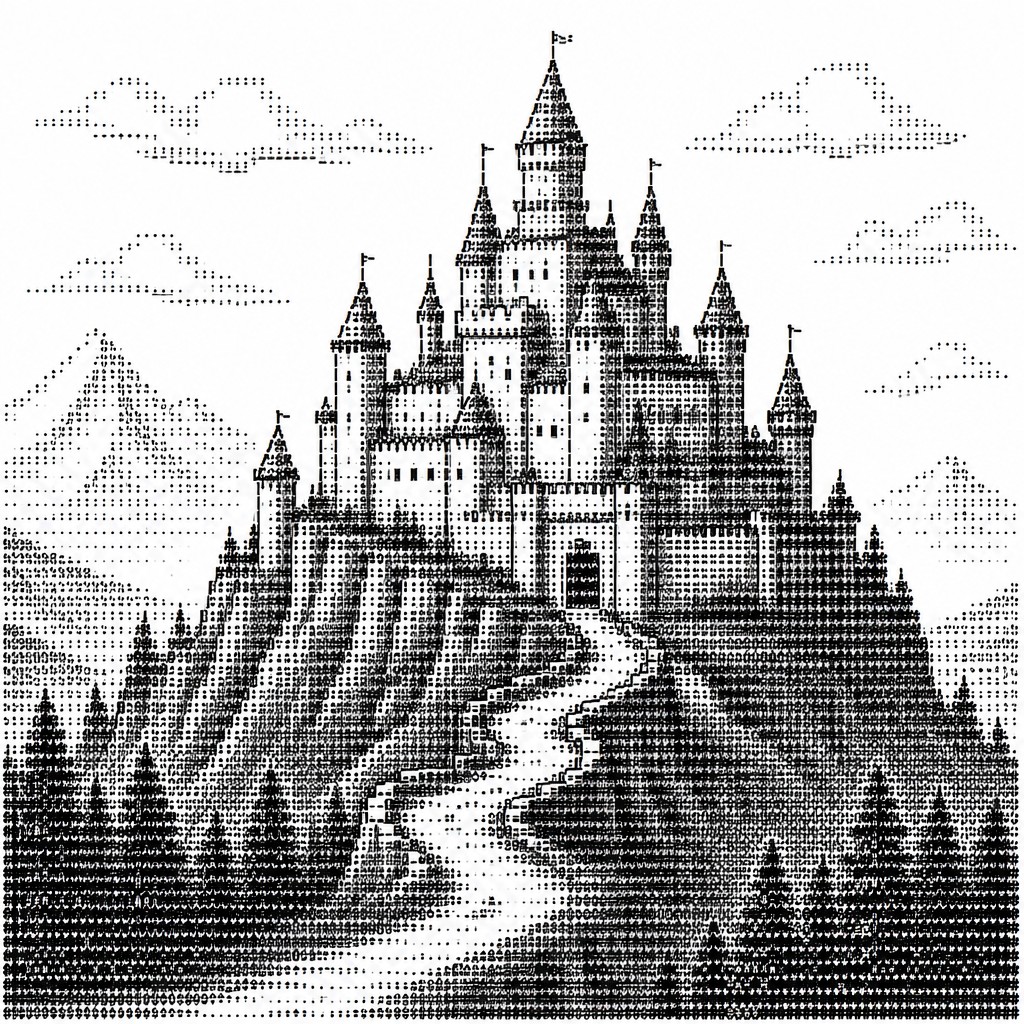 majestic castle on a hilltop