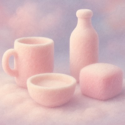 still life with everyday objects