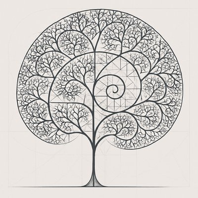 a tree in nature
