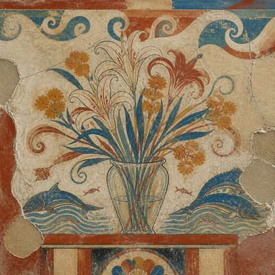 bouquet of flowers in a glass vase