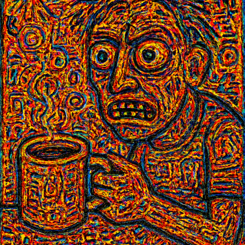 Manic Monday with coffee