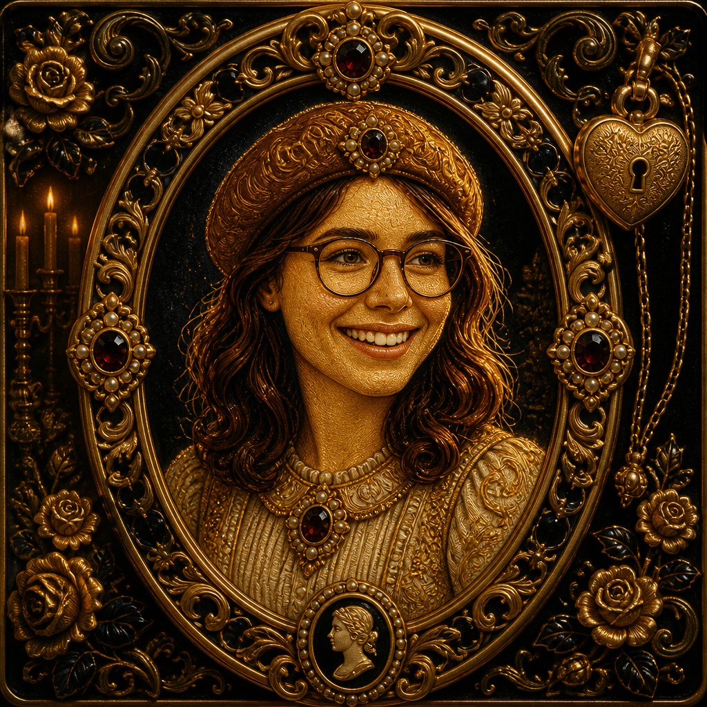 Victorian Jewelry Design Style Transfer Example