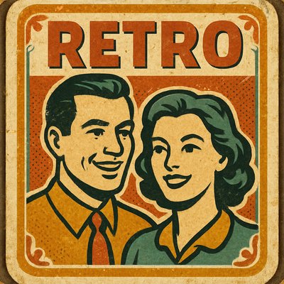 portrait of two people together