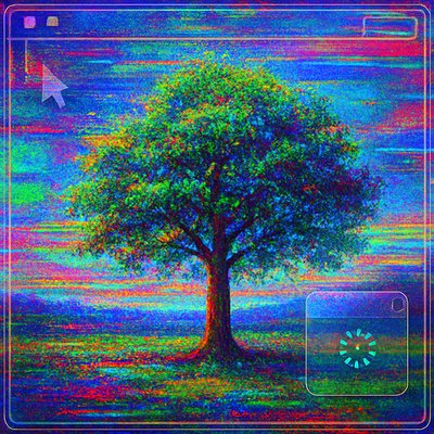 a tree in nature