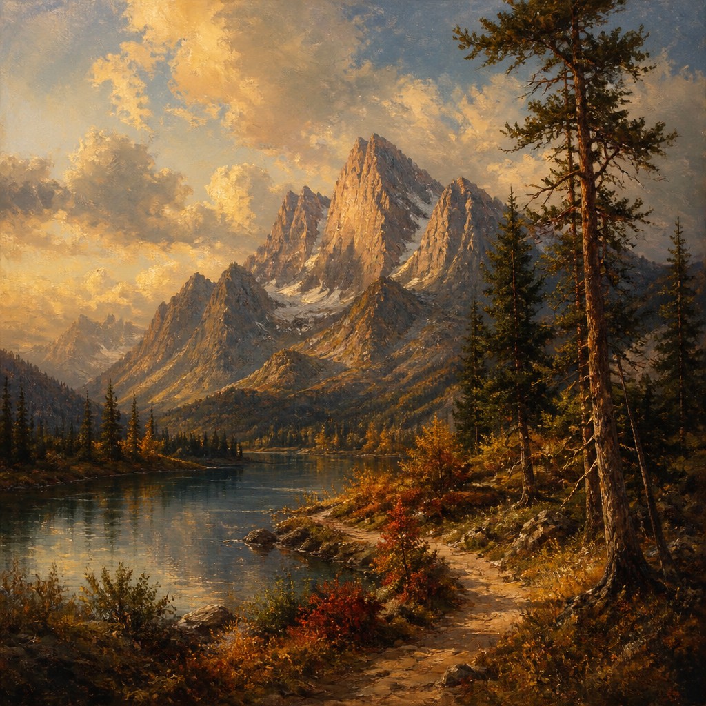 wide landscape with natural scenery