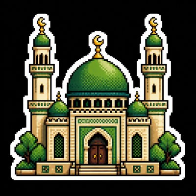 Make me a mosque sticker