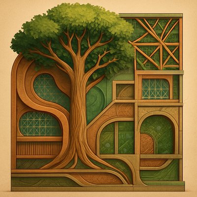 a tree in nature