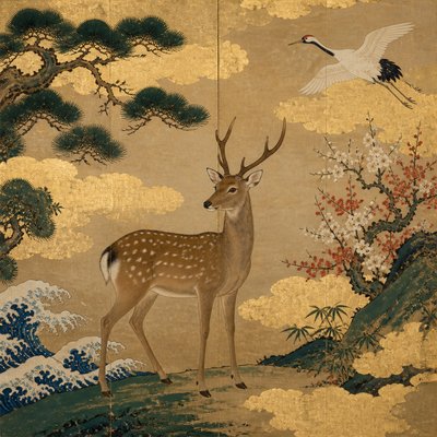 animal standing in natural pose