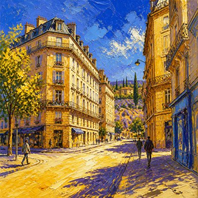Provence Light Art Style Style Transfer Example