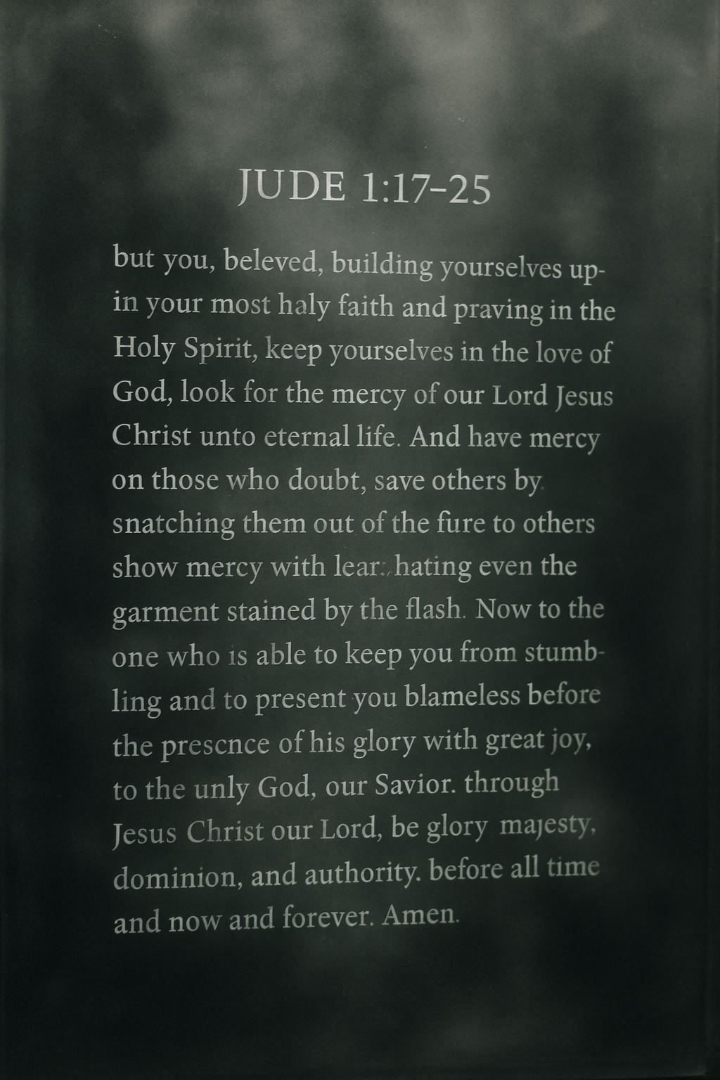 Jude 1:17-25