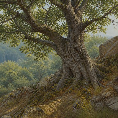 a tree in nature