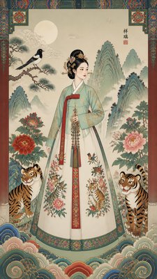 full-length portrait of an elegant figure