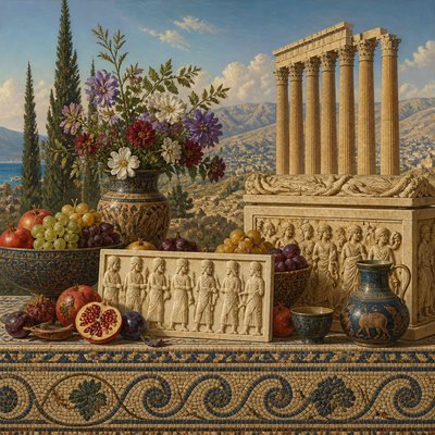 Lebanese Art Style 3