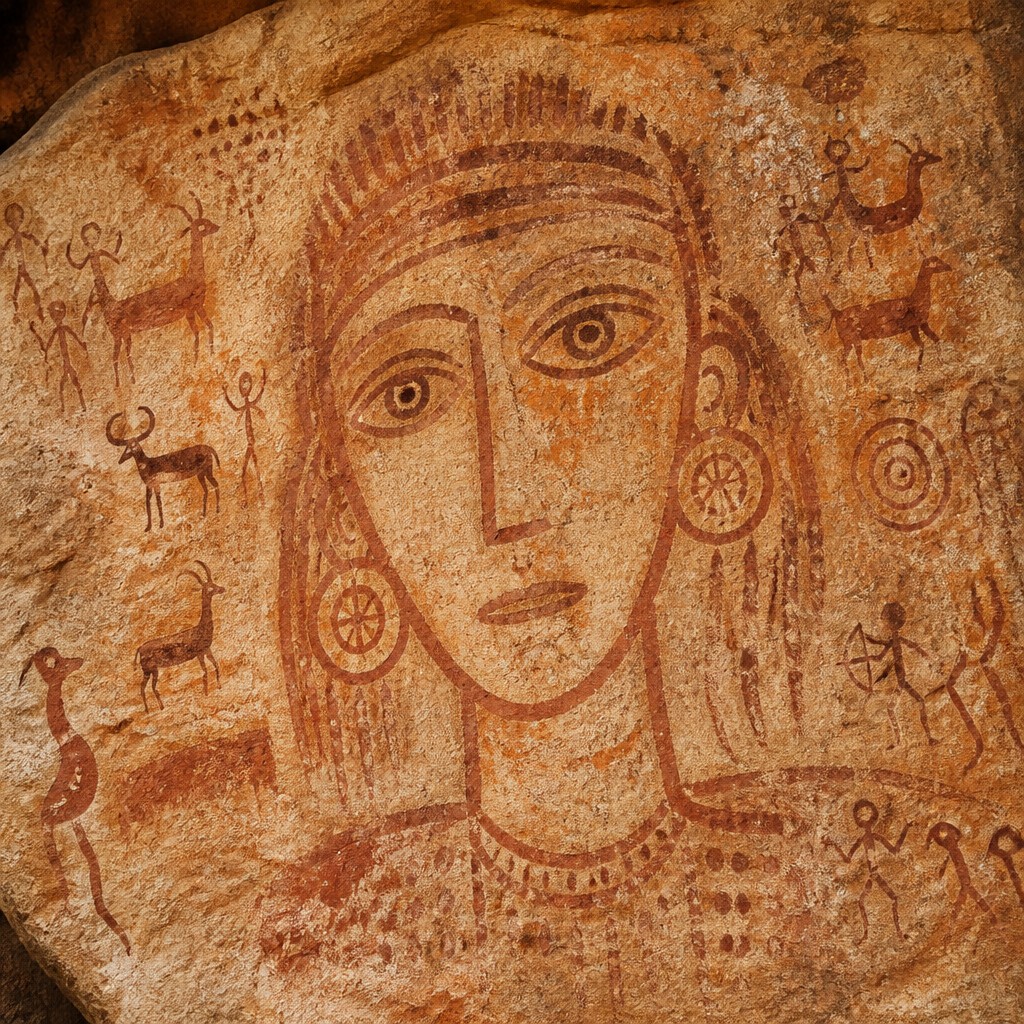 Rock Art Style example artwork 1