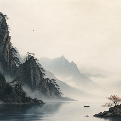 Elegant Asymmetry Art Style 2