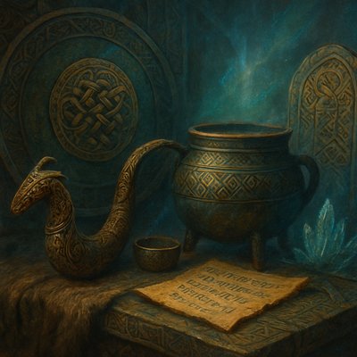still life with everyday objects