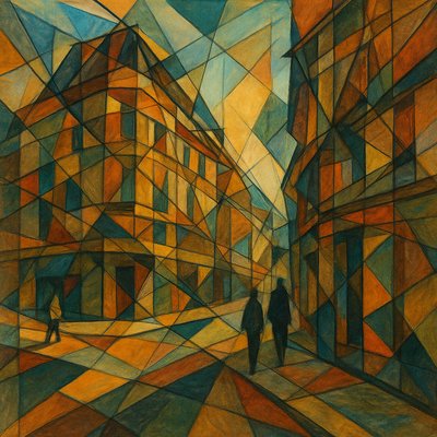 Cubist Modern Art Style Style Transfer Example