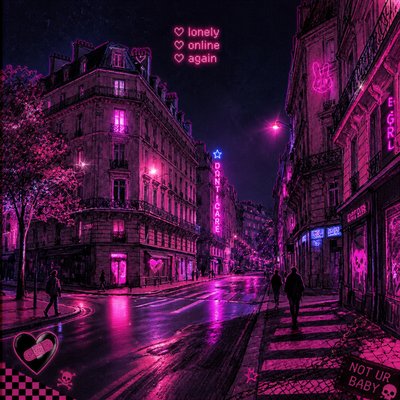 E-Girl Aesthetic Style Transfer Example