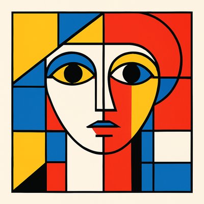 Bauhaus Geometric Art 1
