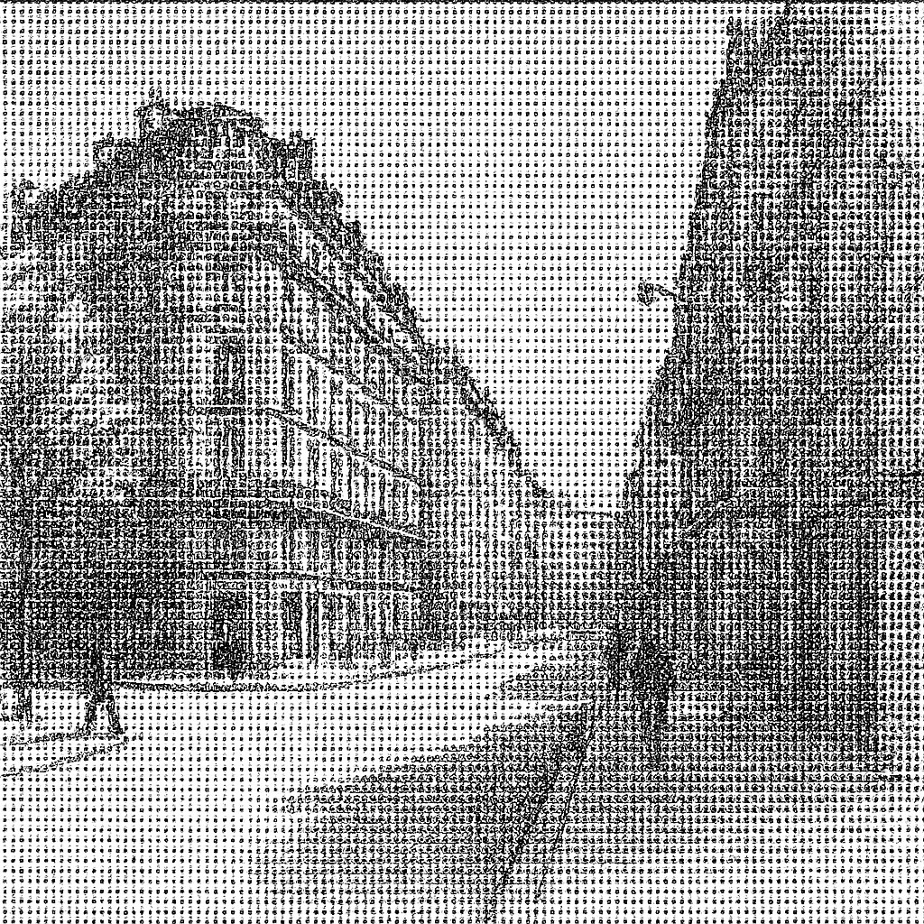 ASCII Art Style Style Transfer Example