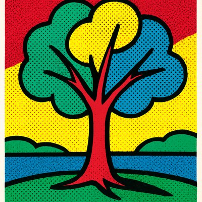 a tree in nature