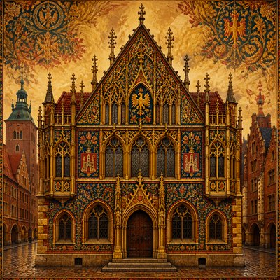 house with front view — Krakow Art Style