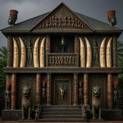 house with front view