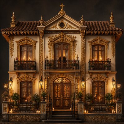 house with front view
