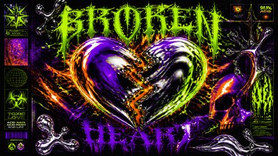 Broken heart album artwork