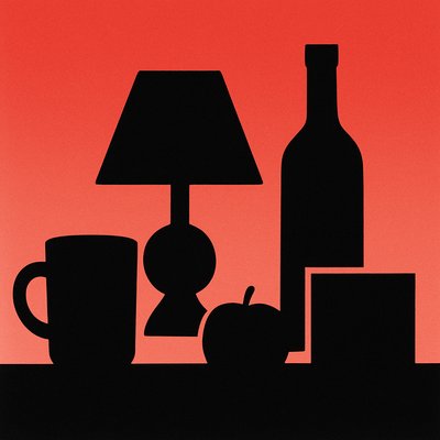 still life with everyday objects