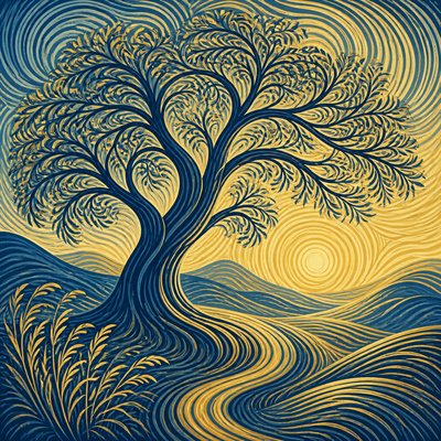 a tree in nature