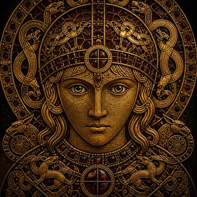 Anglo-Saxon Metalwork Art Style 1