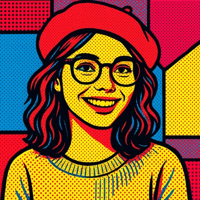 Pop Art Style Style Transfer Example