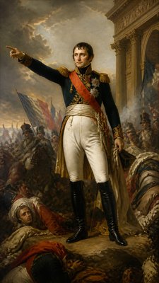 full-length portrait of an elegant figure