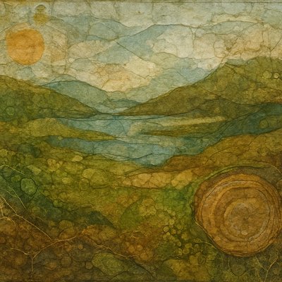 wide landscape with natural scenery