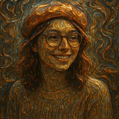 Liquid Metal Impressionism Style Transfer Example